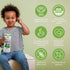 Serenity Kids 6+ Months Grain Free Puffs Toddler & Baby Snack, No Added Sugar, Gluten & Rice Free, Organic Cassava,
