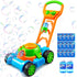 SLOOSH Bubble Lawn Mower Toddler Toys - Spill-Proof Bubble Machine Pretend Gardening