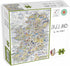 1000 Piece Jigsaw Puzzle - Comical Map of Ireland Artwork by Tim Bulmer - Funny Jigsaw Puzzles for Adults