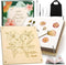 Aboofx Flower Press Kit, Craft Kits 11"x11" 10 Layers Wooden Flower Pressing