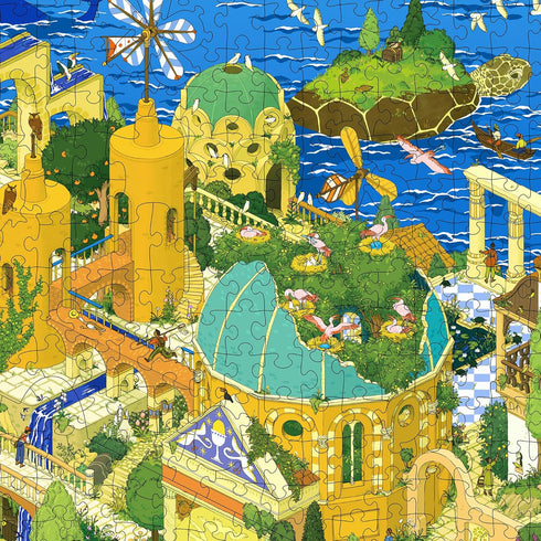 1000-Piece The Golden Goose Jigsaw Puzzle from The Magic Puzzle Company Series Five