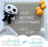 KIDS PREFERRED Disney Cuteeze Nightmare Before Christmas Jack Skellington Plush Toy for Babies and Toddlers, 6 inches