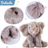 9'' Hopearl Adorable Plush Calf Elephant Toy Floppy Elephish Ultra Soft Stuffed Animal for Boys Girls Kids Toddlers