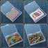 24PCS Plastic Playing Card Case Holder, Clear Storage Box for Standard Size Poker Cards, Snaps Closed (NO Cards)