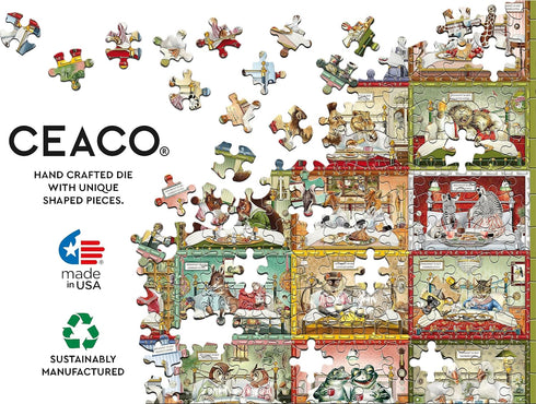 Ceaco Breakfast in Bed 2000 Piece Jigsaw Puzzle