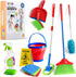 Play22 Kids Cleaning Set 12 Piece - Toy Cleaning Set Includes Broom,