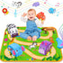 Helsort Baby Car Toys for 1 Year Old Boy with Musical Playmat, Animal