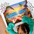 2 Pack Puzzles for Adults 1000 Pieces - Hawaii Beach & Moraine Lake Difficult Jigsaw Puzzles for Family Friends
