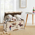 Country Sweet Jojo Designs Cowboy Wild West Boy Small Fabric Toy Bin Storage Box Chest For Baby Nursery or Kids Room