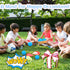 JIAHO 4-inch Giant Squishy Stress Balls for Kids and Adults, Jumbo Squeeze Balls, Stretchy Dough Stress Ball Squishy
