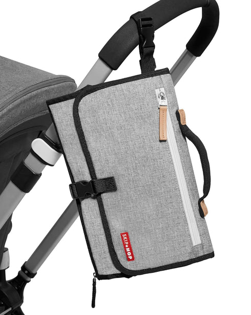 Portable Baby Changing Pad - Pronto in Grey Melange