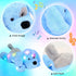 17'' Hopearl LED Musical Stuffed Puppy Lighting Up Singing Plush Dog Adjustable Volume Lullaby Animated Soothe Birthday