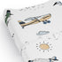 Sweet Jojo Designs Vintage Airplane Boy Baby Changing Pad Cover Sheet Infant Newborn Diaper Table Change Mat Cover Grey