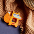 HABA Foxy Silicone Baby Teething & Grasping Toy