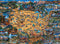 Buffalo Games - Dowdle - National Parks Map - 1000 Piece Jigsaw Puzzle for Adults - Perfect for Game Nights, 26.75 x