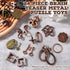 24 Yilloog Pcs Metal Brain Teaser Puzzles Assortment for Adults Difficult Magic Puzzles Highly Hard Brain Games Iq