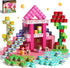 GobiDex 100PCS Magnetic Blocks Princess Building Toys for Girls Age 3+, Game-Based