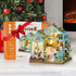 BenBen DIY Miniature House Kit, Mini House Building Kit for Adults, Model Craft Kits with Furniture, Tiny Dollhouse