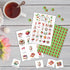 Strawberry Bingo Games - Summer Berry Bingo Card Set for 24 Players, Indoor Outdoor Activities, Birthday Favors