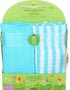 green sprouts Muslin Swaddle Blankets made from Organic Cotton, Generously Sized for Easy Swaddling, 2 Count