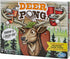Deer Pong Game, Features Talking Deer Head and Music, includes 6 Party Cups and 8 Balls, Fun Family Game for Ages 8 and Up