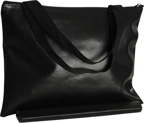 Wood Expressions WE Games Black Leatherette Chess Bag - 12 Inch Size