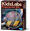 4M Toysmith Kidzlabs Finger Print Kit - Detective Science Kit for Boys & Girls Ages 8+