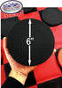 Matty's Toy Stop Deluxe Giant Checkers Game with 6" Foam Discs, 48" Game Mat and Storage Bag for Indoor/Outdoor
