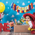 1st 1st Toy Theme Birthday Banner - Toy Inspiration Story's Birthday High Chair Banner,Western Party Decorations, West