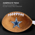 Dummy Dallas Cowboys Plush Football Pacifier Holder by Smilo - Officially Licensed NFL Soother Holder - Soft Plush Toy