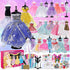 YEETIN Fashion Designer Kits for Girls Ages 6+, 600+ Pcs Kids Sewing Kits, Arts & Crafts Set, Doll Clothes Making