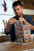 Wrebbit3D 3D 295 Hotel Puzzle | Urbania Collection | Jigsaw Puzzle Pieces | Charming and Unique Streetscape of a Small