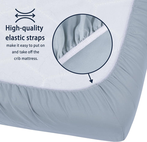 Pack 2 Pack Pack Pack 38 26 Inch) and Play Sheets Fitted, n Play Sheets for Graco n Play Mattress, Unisex Playard