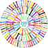 Jerify 200 Pcs Marble Mesh Fidgets Toys Colorful Marble Fidgets Sensory Stress