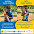 Set Set Blue Bag Bundle For Solar Buddies Refillable Roll On Sunscreen Suncream Applicator Bag Bundle With Applicator