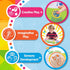 Magic Touch Drum, Toddler Light Up Music Bongos Toy, Infant Touch Sensor Baby Drum for 9-24 Month Olds