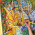 The Key - Giant Detailed Fantasy Coloring Poster, 22x32.5 Inches - Intricate Design for Kids, Teens, and Adults