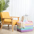 MINTWOOD Design Extra Large Blanket Basket Holder, Living Room Towel Shoe Basket, Rectangle Rope Woven Storage Baskets
