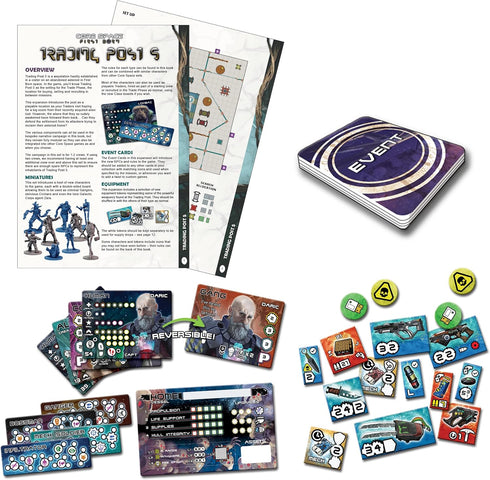 Battle Systems BSGCSE014 Core Space First Born Expansion - Trading Post 5-28mm Miniatures Board Game