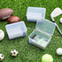 PerKoop 8 Pcs Clear Plastic Card Case - Playing Card Storage Box Holder - Organizer for Travel Game, 4.7 x 3.3 x 2.5