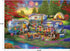 RoseArt - Kodak Premium Shiny Happy Campers, 1000 Piece Jigsaw Puzzle for Adults
