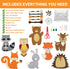 Set 7-12, 165 Set Craftorama Sewing Kit for Kids, Fun and Educational Animal Craft for Boys and Girls Age Sew Your Own