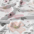 Tummy Sweet Jojo Designs Baby Play Mat (Pink/Grey Boho Floral) for Girls, Infant, Toddler Time Activity Floor Playmat