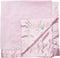 Little Me Plush Swaddling Receiving Blanket for Baby, 30 x 27 Inches, Soft and Cozy