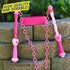 Sunny Days Entertainment Pink Princess Bubble Wand Kit, Outdoor Toy for Kids with Bubble Solution