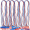 36PCS Fourth of July Necklaces Beads: Patriotic Accessories Bulk Memorial Day Party Favors Decor