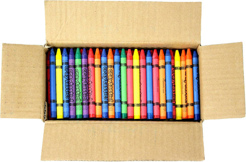 (264) (6 D-4236 Craytastic! Premium Bulk Crayons Colors) for Schools, Classrooms, Restaurants, Offices, Crafts and More