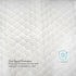 Organic Cotton Quilted Pack 'n Play Size Fitted Mattress Pad Cover, Natural