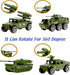 Die-cast Military Vehicles - 6 Pack Assorted Alloy Metal Army Vehicle Models, Mini Army Toy Playset for Kids