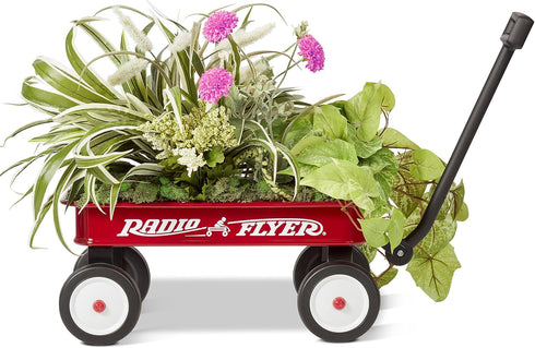 16.5" 1.5+, Radio Flyer Mini Classic Red Wagon for Kids, Toy Wagon For Kids Aged Play-Size Version of the Classic